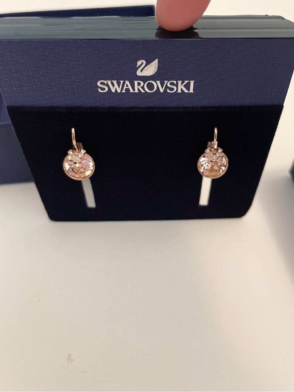 Swarovski Bella V drop earrings